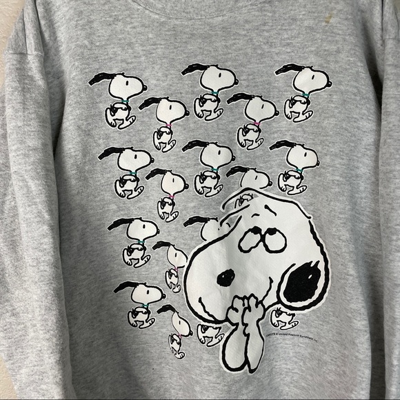 Peanuts Vintage Sweatshirt Size XL - Picture 4 of 9